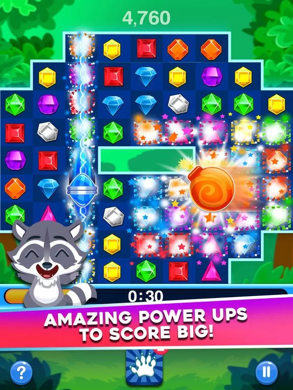 Изображение игры: Diamond Blitz - Match 3 Puzzle Game For Real Money
