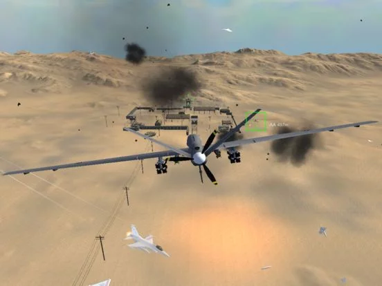 Изображение игры: Frontline Drone Combat: Birds-Eye of Arena Supremacy. Play Modern Gunship Mission Game