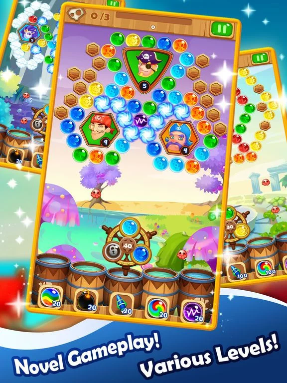 Изображение игры: Bubble Match: Bubble Shooter Adventures