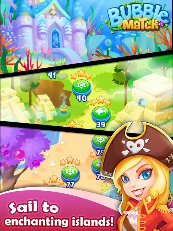 Изображение игры: Bubble Match: Bubble Shooter Adventures