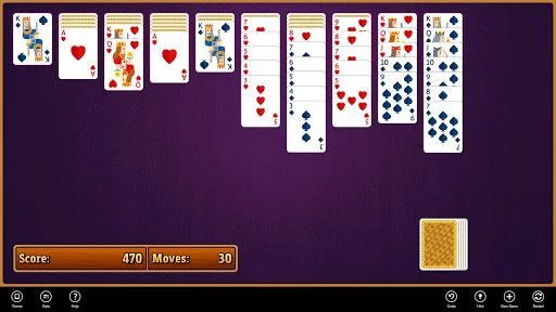 Изображение игры: Simple Spider Solitaire