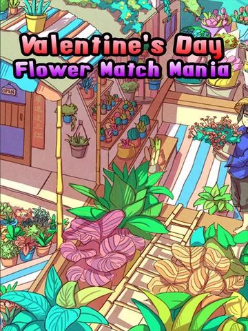 Изображение игры: Valentine's Day Flower Match Mania