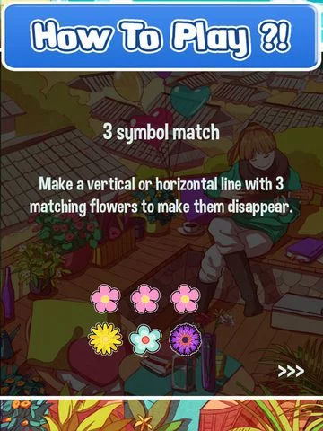 Изображение игры: Valentine's Day Flower Match Mania