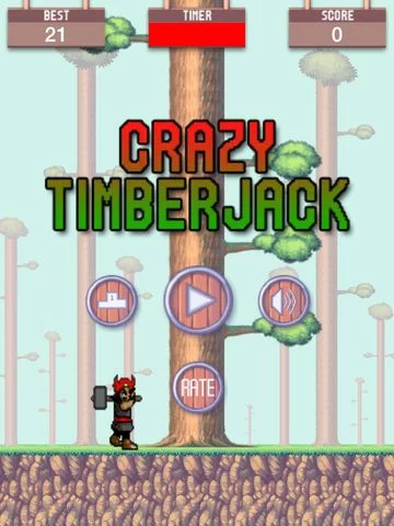 Изображение игры: Crazy Timberjack