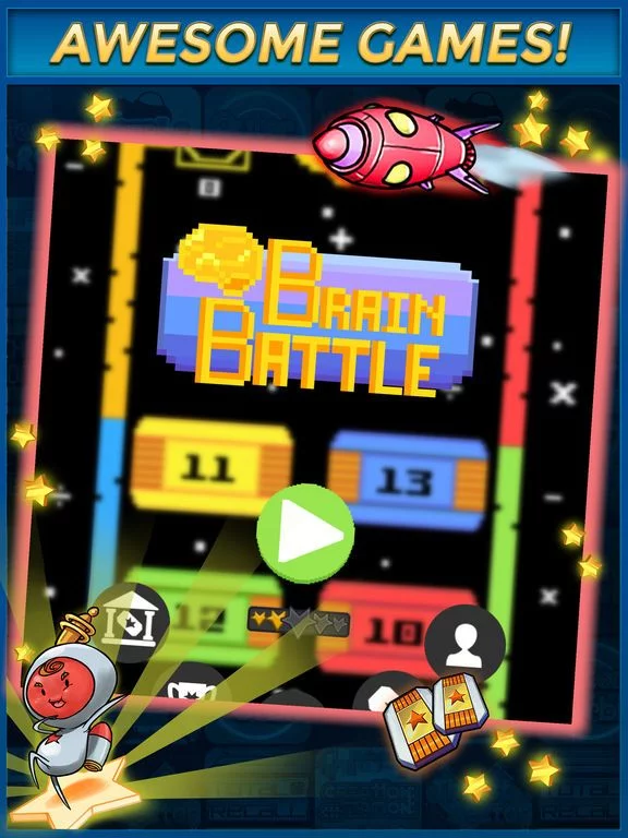 Изображение игры: Brain Battle Cash Money App