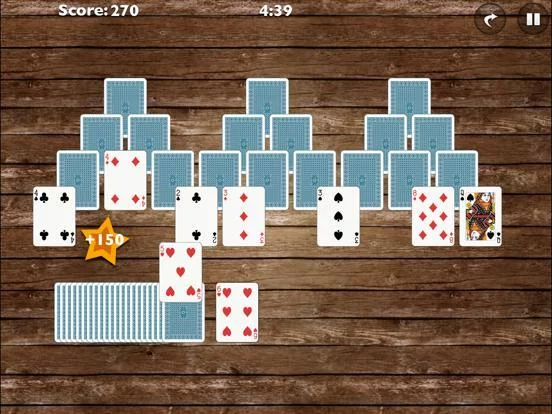 Изображение игры: Solitaire Tri-Peaks Go