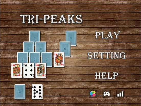 Изображение игры: Solitaire Tri-Peaks Go