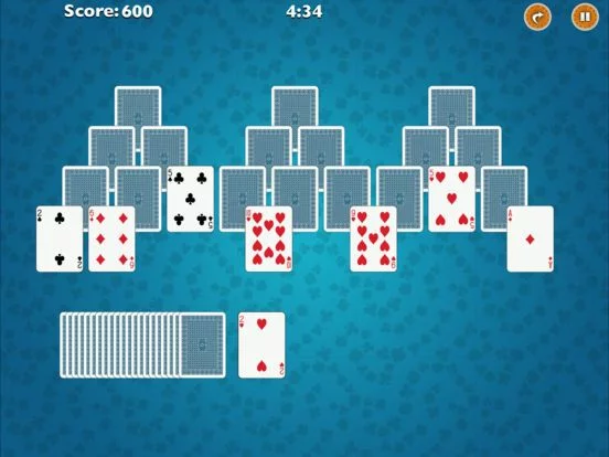 Изображение игры: Tri-Peaks Solitaire Pro