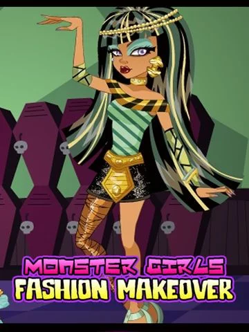 Изображение игры: Monster Girls Fashion Beauty Makeover & Dress Up: Style the Fashionistas