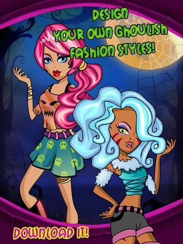 Изображение игры: Monster Girls Fashion Beauty Makeover & Dress Up: Style the Fashionistas
