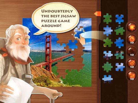 Изображение игры: Jigsaw Journey - FREE Puzzle Game