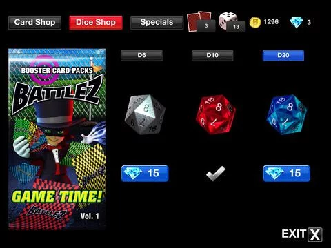 Изображение игры: BATTLEZ Cards & Dice