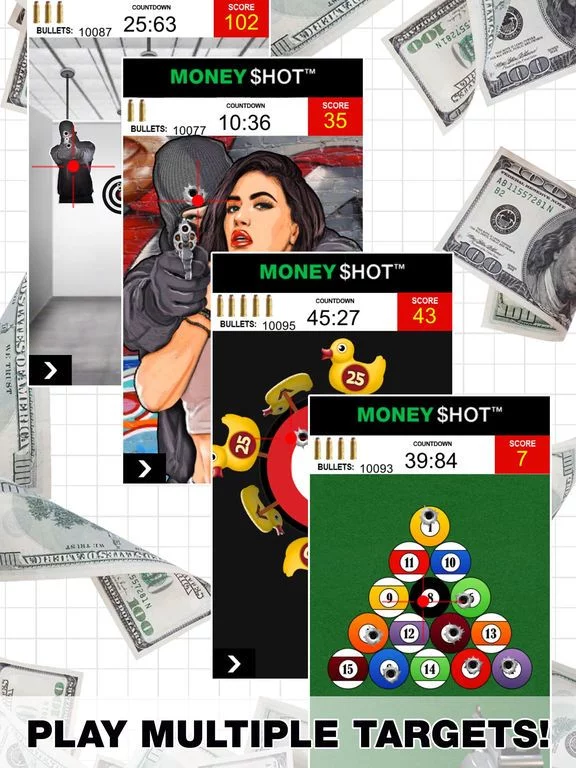 Изображение игры: Money $hot Skillz: Win Real Money & Prizes