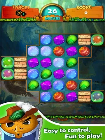 Изображение игры: Gem Gem Blitz - match 3 game