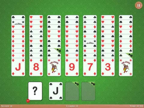 Изображение игры: 3 Holes Golf Solitaire