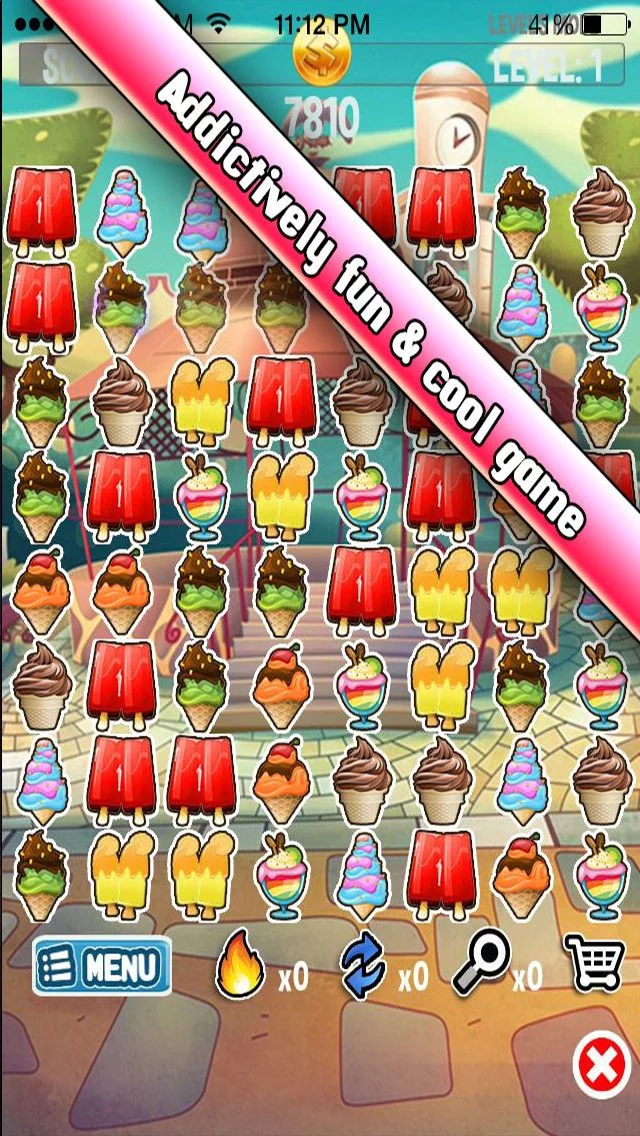 Изображение игры: Ice Cream Blast & Match Mania
