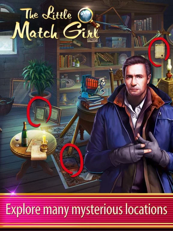 Изображение игры: The Little Match Girl - FREE Hidden Object Game