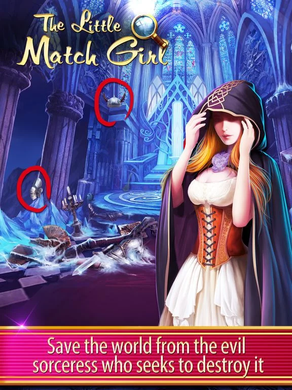 Изображение игры: The Little Match Girl - FREE Hidden Object Game