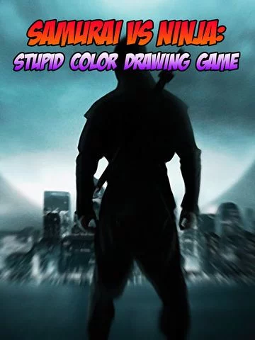 Изображение игры: Samurais vs Ninja: Stupid Color Drawing Game