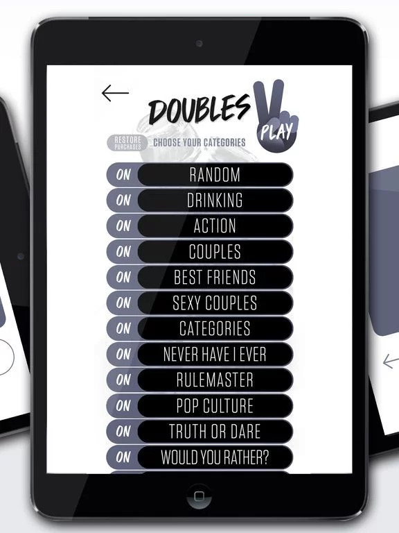 Изображение игры: Doubles: Drinking Game for Two