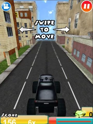 Изображение игры: Real Crazy 3D Monster Truck Run: Extreme Offroad Highway Legends- Free Racing Game