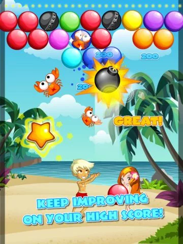 Изображение игры: Bubble Dash