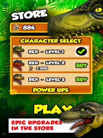 Изображение игры: A Rex Rampage With 3D - Dangerous Dinosaurs Walking & Run-ning to Destroy & Devour Everything!