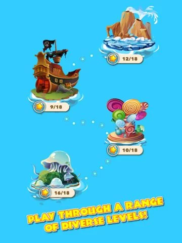 Изображение игры: Bubble Dash