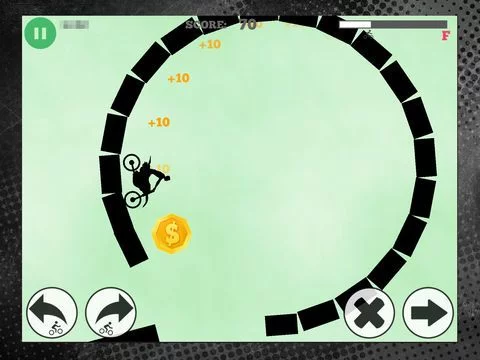 Изображение игры: Bike Race Level 100