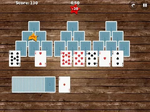 Изображение игры: Solitaire Tri-Peaks