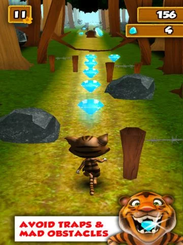 Изображение игры: Aztec Cat Burglar 3D: Mega Jungle Run Uber Fun Tiger Adventure - By Dead Cool Games