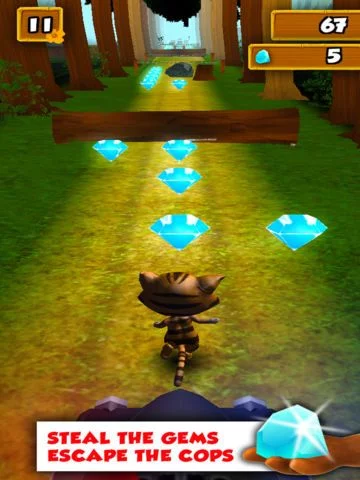 Изображение игры: Aztec Cat Burglar 3D: Mega Jungle Run Uber Fun Tiger Adventure - By Dead Cool Games