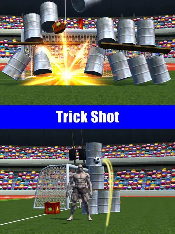 Изображение игры: Freekick & Trick Shot