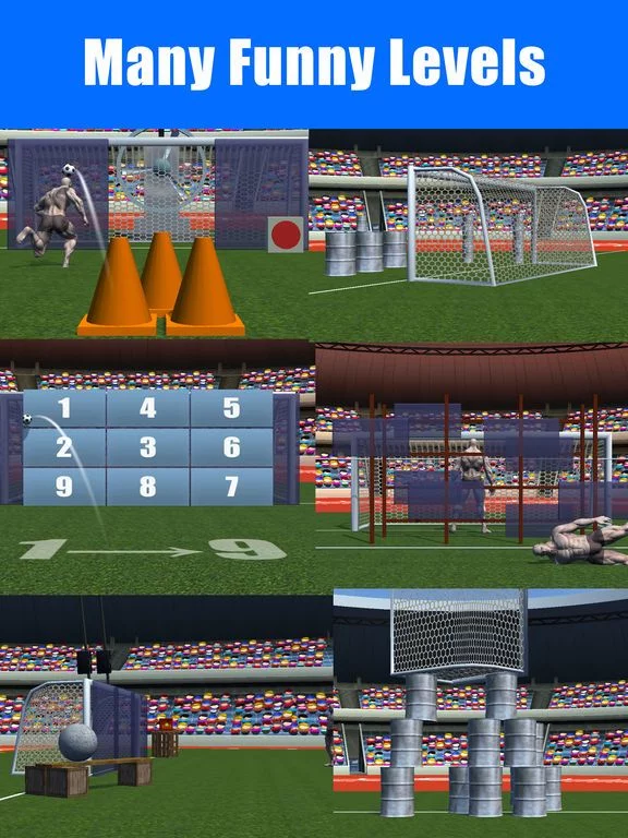 Изображение игры: Freekick & Trick Shot