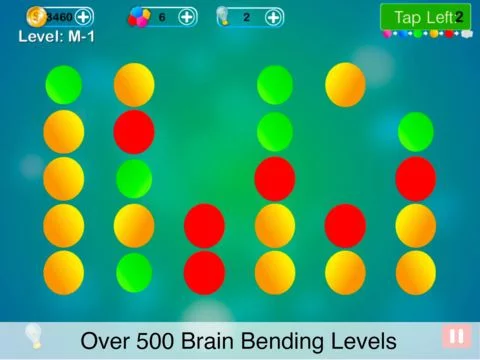 Изображение игры: Pop The Dots Bubble Puzzle FREE: Chain Reaction Game - By Dead Cool Apps