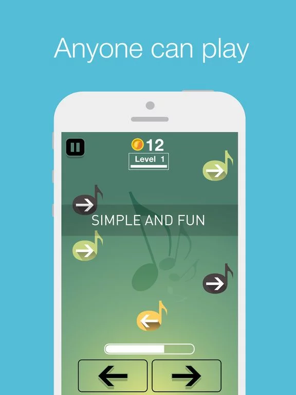 Изображение игры: Music Note tap tap - endless switch