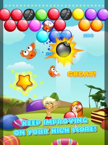 Изображение игры: Bubble Seasons HD