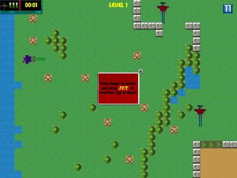 Изображение игры: Air Combat Jet Fighter Pilot - Pixel Top Shooter Classic Free