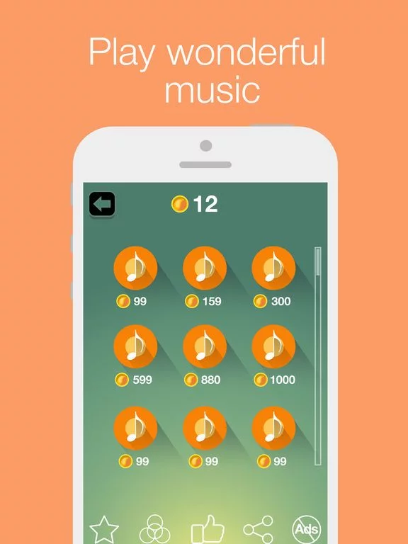 Изображение игры: Music Note tap tap - endless switch