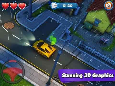 Изображение игры: Driving School 2016—Car Parking Games& Bus Simulator