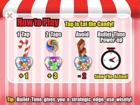 Изображение игры: Sweet Candy Tap FREE