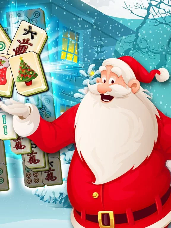 Изображение игры: Holiday Mahjong 3D - Magic Christmas Puzzle Deluxe