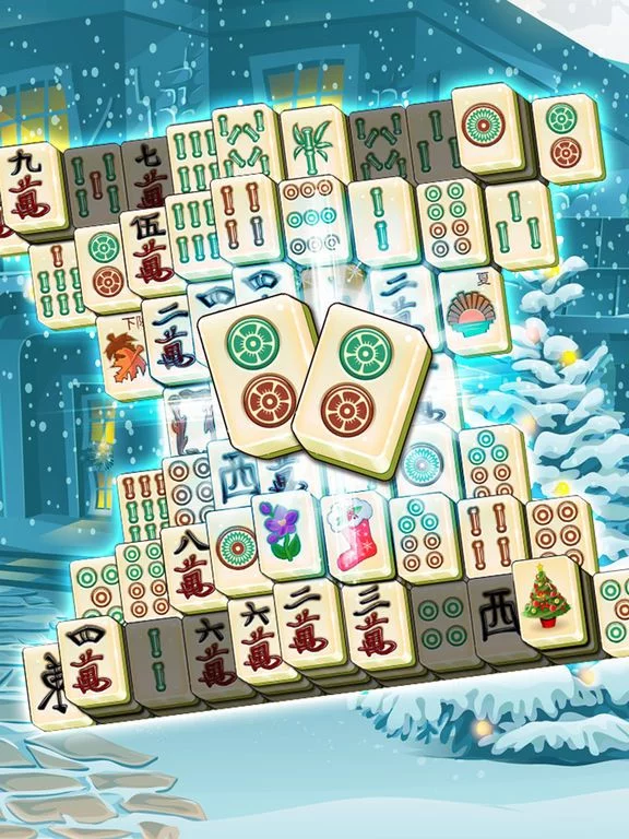 Изображение игры: Holiday Mahjong 3D - Magic Christmas Puzzle Deluxe