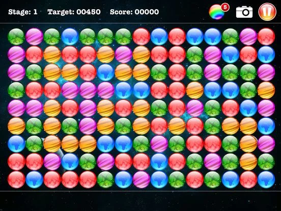 Изображение игры: Popstar Bubbles - Brain Game
