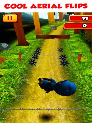 Изображение игры: 3D Tiny Ninja Fun Run Free - Mega Kids Jump Race To The Aztec Temple Games
