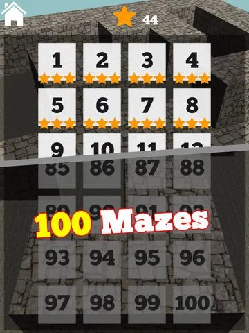 Изображение игры: 3D Maze Level 100