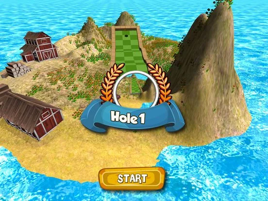 Изображение игры: Impossible Crazy Mini Golf: Open Fun Minigolf