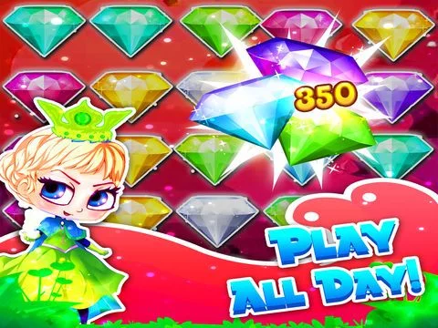 Изображение игры: Blitz Jewel's Match-3 - diamond game and kids digger's quest hd free