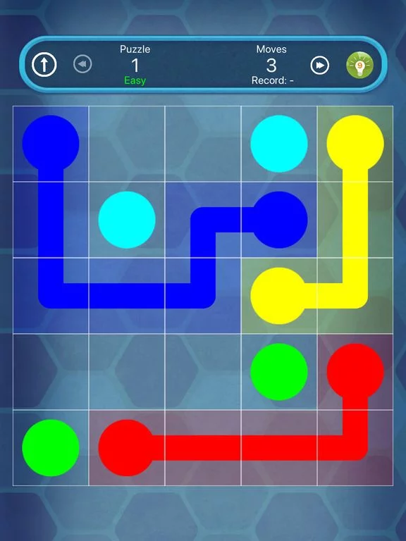 Изображение игры: NumberLink Dots& Unblock Block