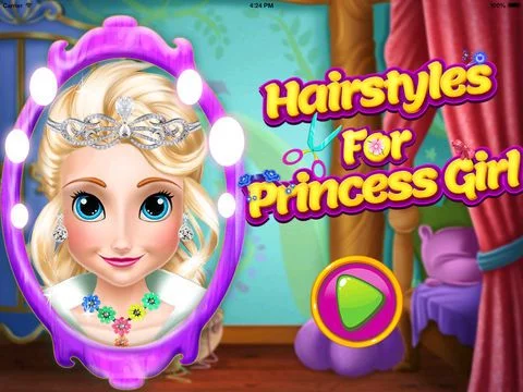 Изображение игры: Hairstyles Hairdressing and Haircut Game